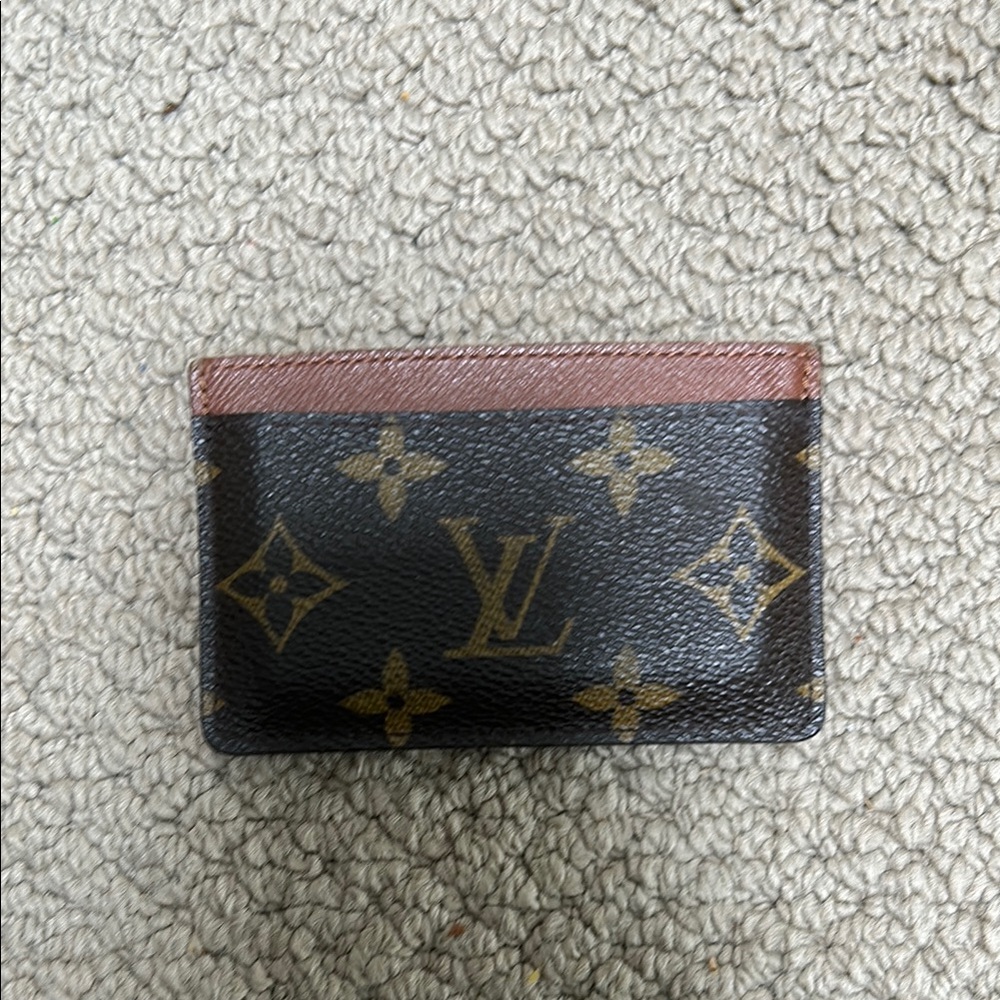 LV monogram card holder